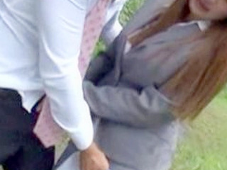 Boss' Surprising Sex Romp with his Panty-wetting Subordinate in Tokyo Nippon.