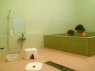 Naked Japanese Schoolgirls Bathing and Undressing for Voyeuristic Pleasure